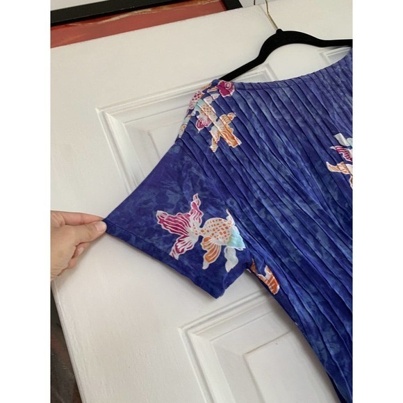 Under The Rainbow rusty fish shell size Small Blue - Picture 7 of 7